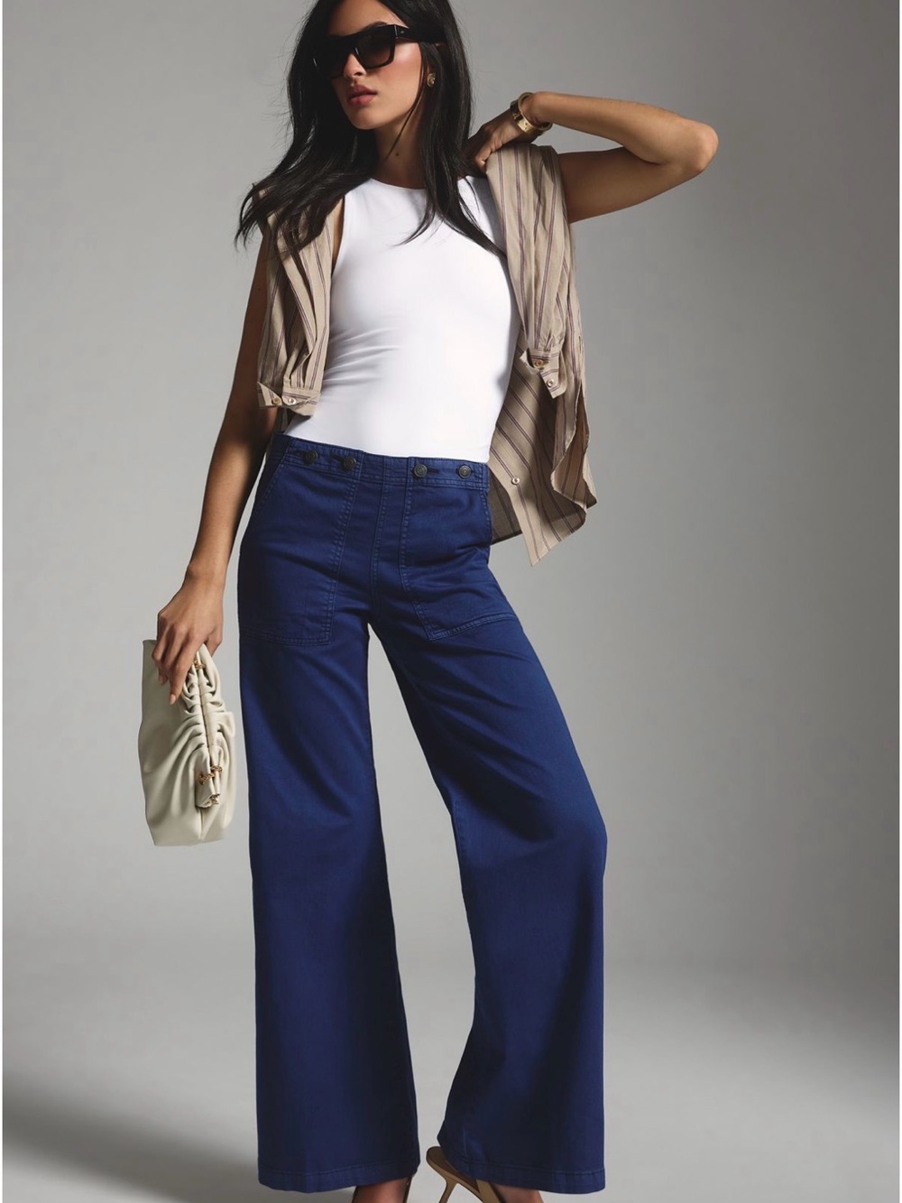 The Kit High-Rise Wide-Leg Utility Pant